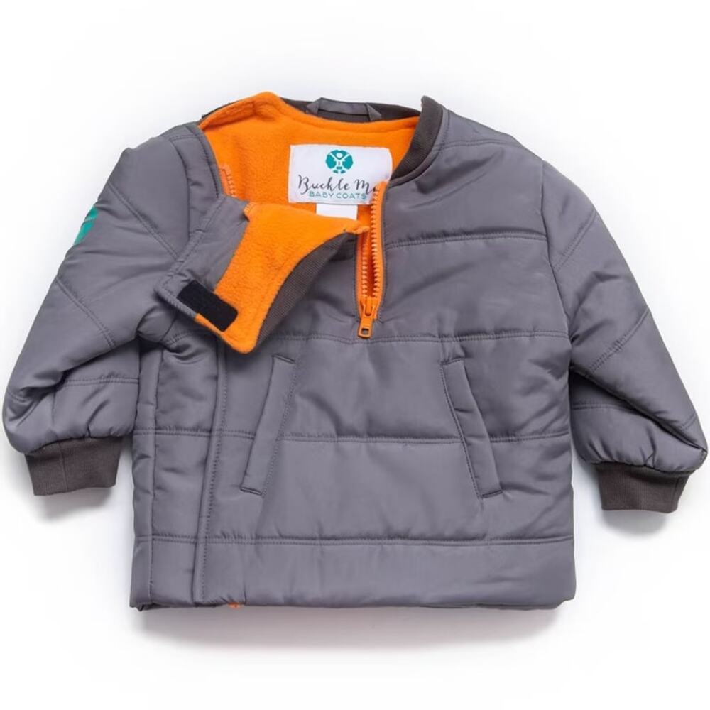 Buckle Me Baby 12M Coat Car Seat Coat Unisex Warm Winter Jacket Outdoors Safe
